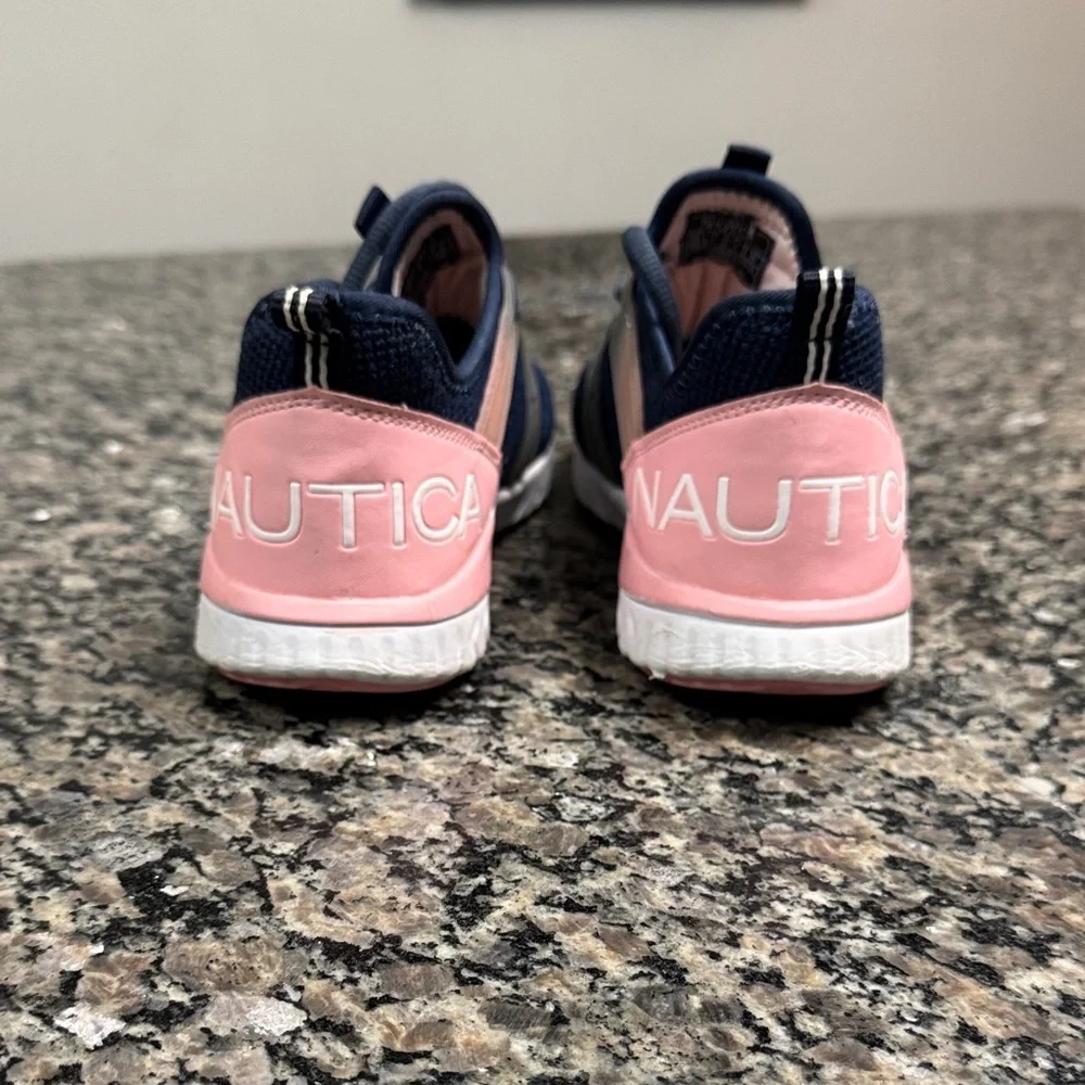 Nautica Women's Blue and Pink Sneakers